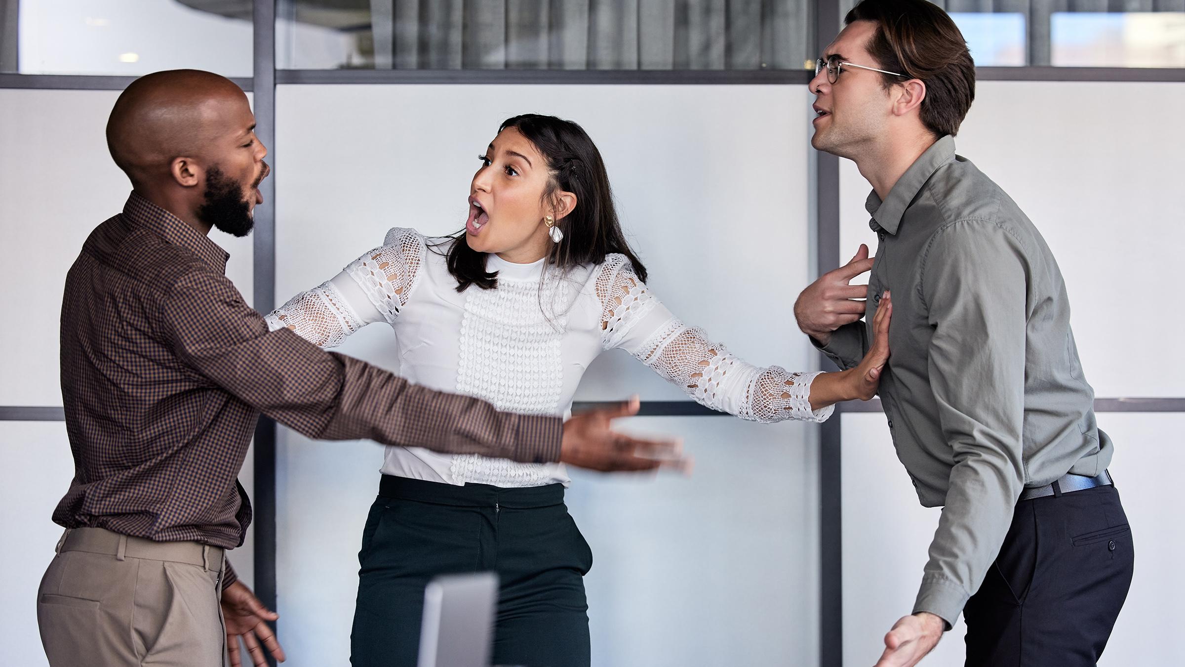 conflict and arguing in the workplace