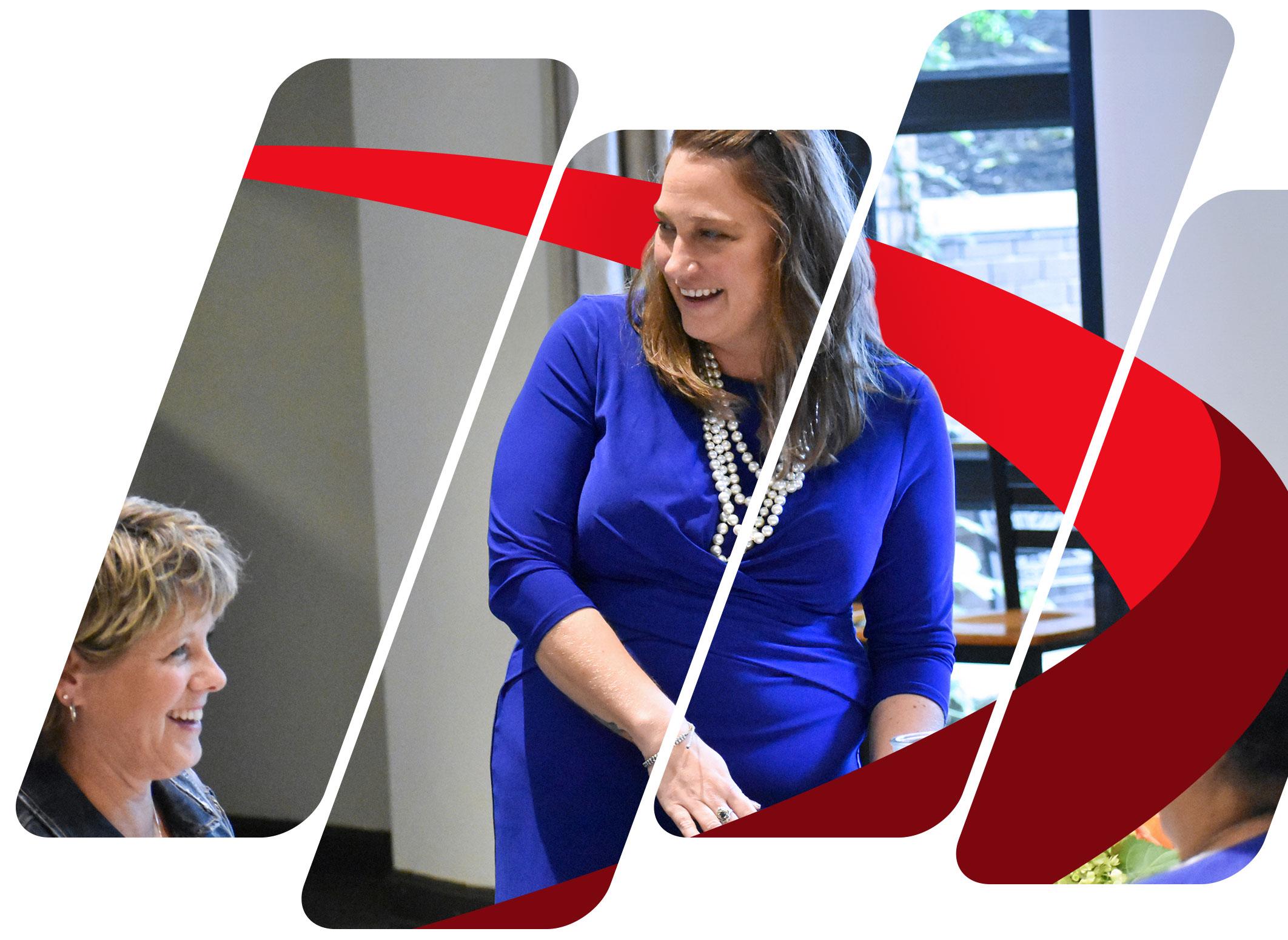 SkillPath trainer Marianne Worthington teaching at an event