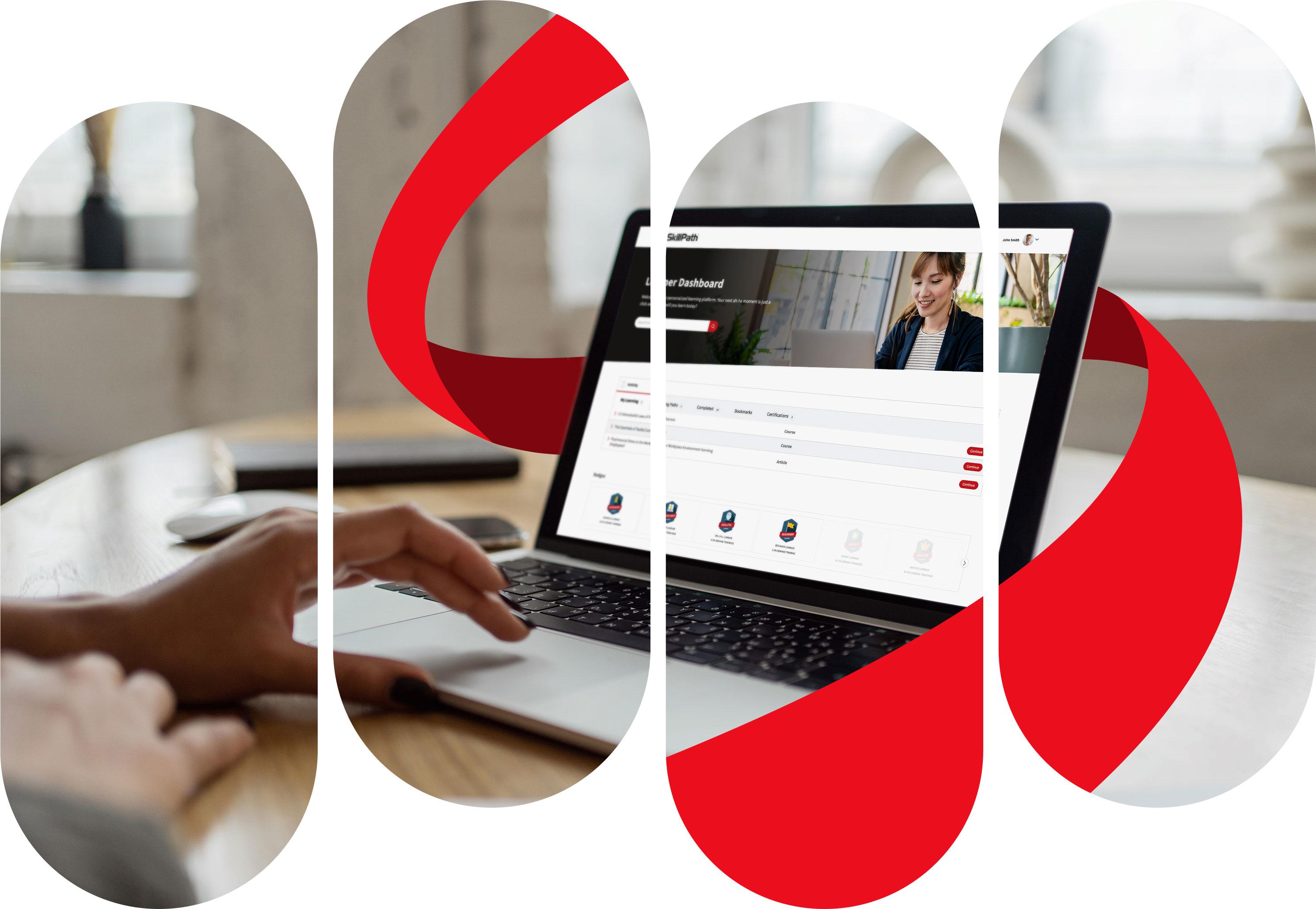 SkillPath Learning Experience Platform Dashboard